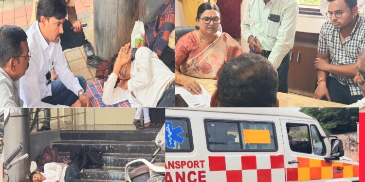 उपोषणाचा तिसरा दिवस – प्रकृती ढासळली