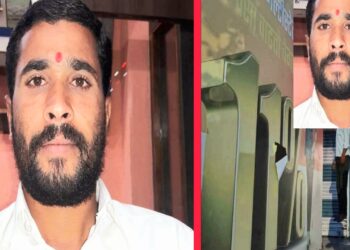 बॅन्केच्या दारात ठेवीदाराने घेतला गळफास – गेवराई शहरातील घटनेने जिल्ह्य़ात खळबळ