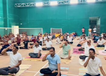 अट्टल महाविद्यालयात आंतरराष्ट्रीय योग दिन उत्साहात साजरा