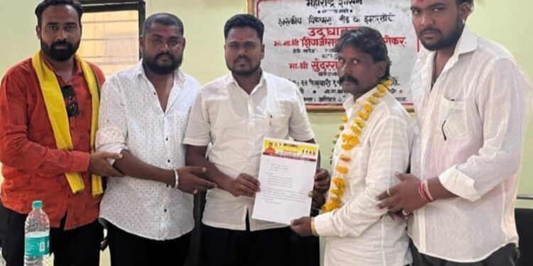 मराठवाडा विभागीय संघटक पदीविनोद भाऊ थोरात यांची निवड